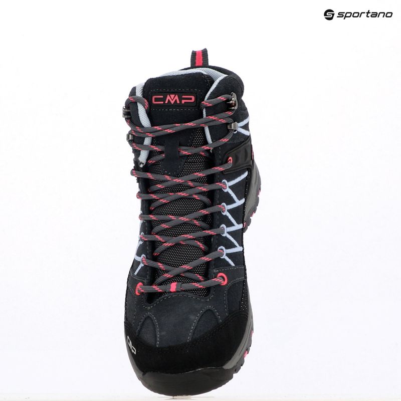 Încălțăminte de trekking pentru juniori CMP Rigel Mid Wp titanio/skyway 13