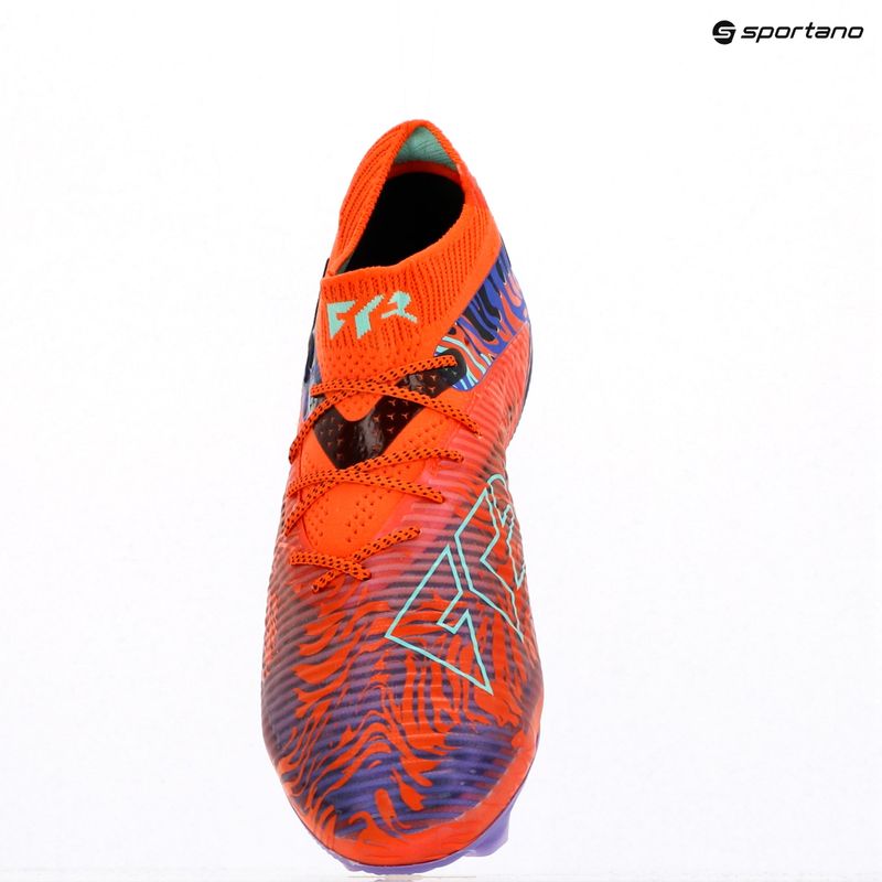 Încălțăminte de fotbal pentru bărbați  PUMA Future 8 Ultimate Creativity FG orange poppy/dark amethyst/electric peppermint/black 14