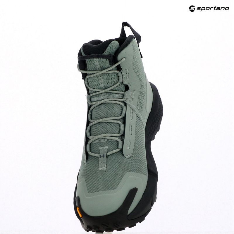 Încălțăminte tactică pentru bărbați Under Armour Charged Valsetz Mid silica green/anthracite/black gray 15