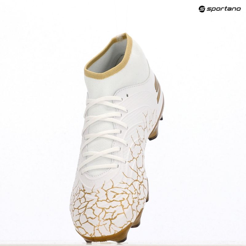 Încălțăminte de fotbal pentru bărbați SKECHERS Razor 1.5 Academy FG white/gold 9