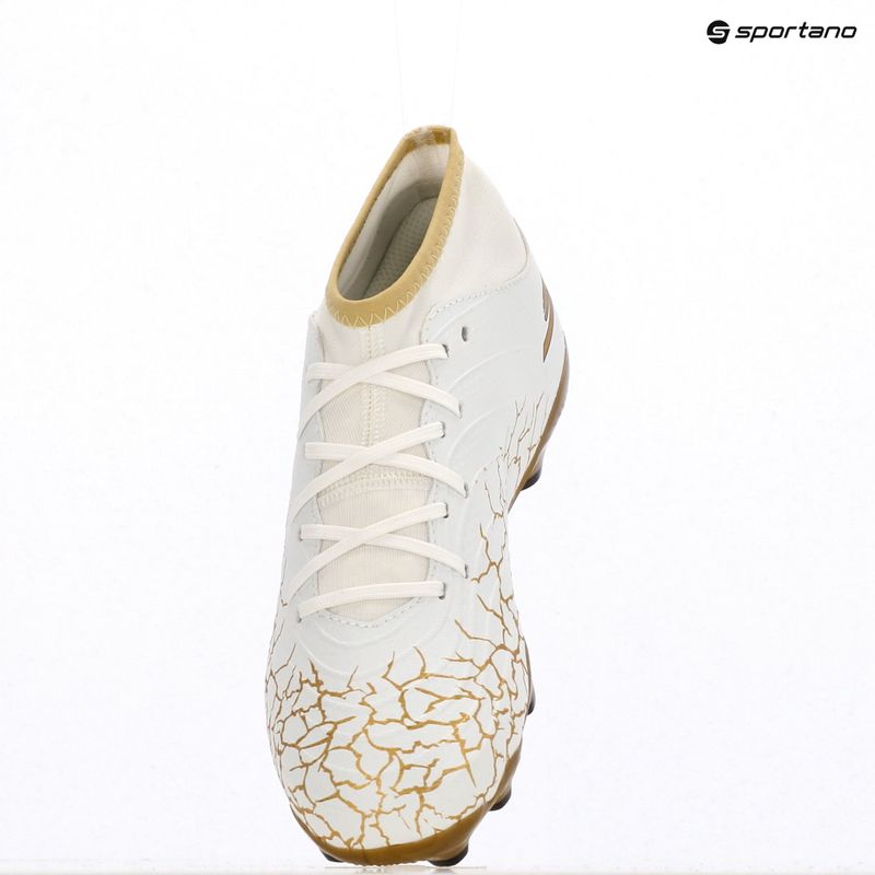 Încălțăminte de fotbal pentru copii SKECHERS Skx 1.5 Youth High Jr FG white/gold 15