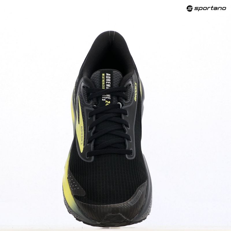 Încălțăminte  de alergare pentru bărbați Brooks Adrenaline GTS 24 Weatherized black/ebony/new yellow 15