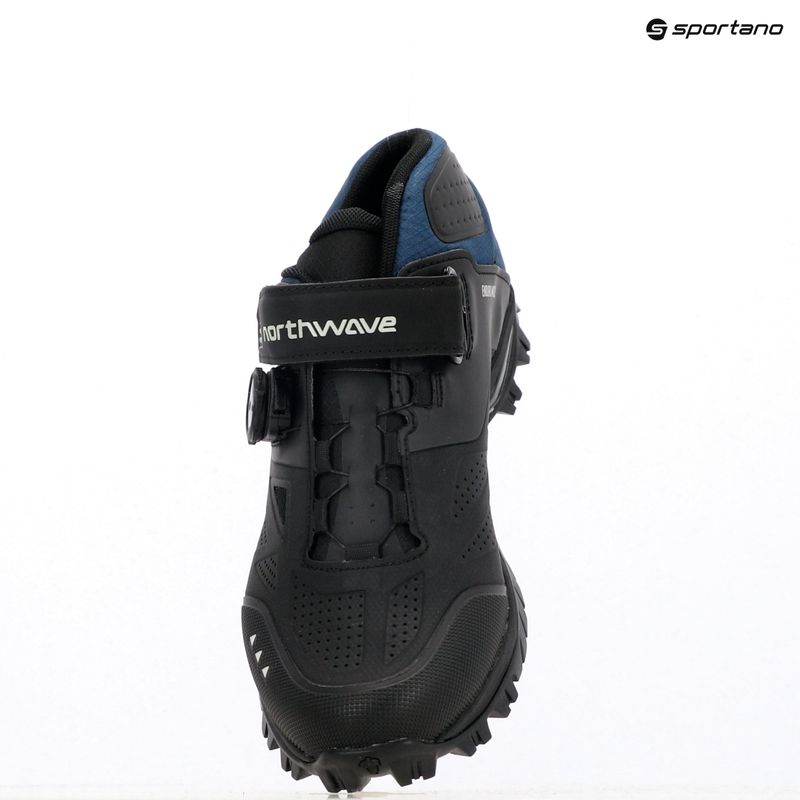 Încălțăminte de ciclism MTB pentru bărbați Northwave Enduro Mid 2 black/deep blue 5