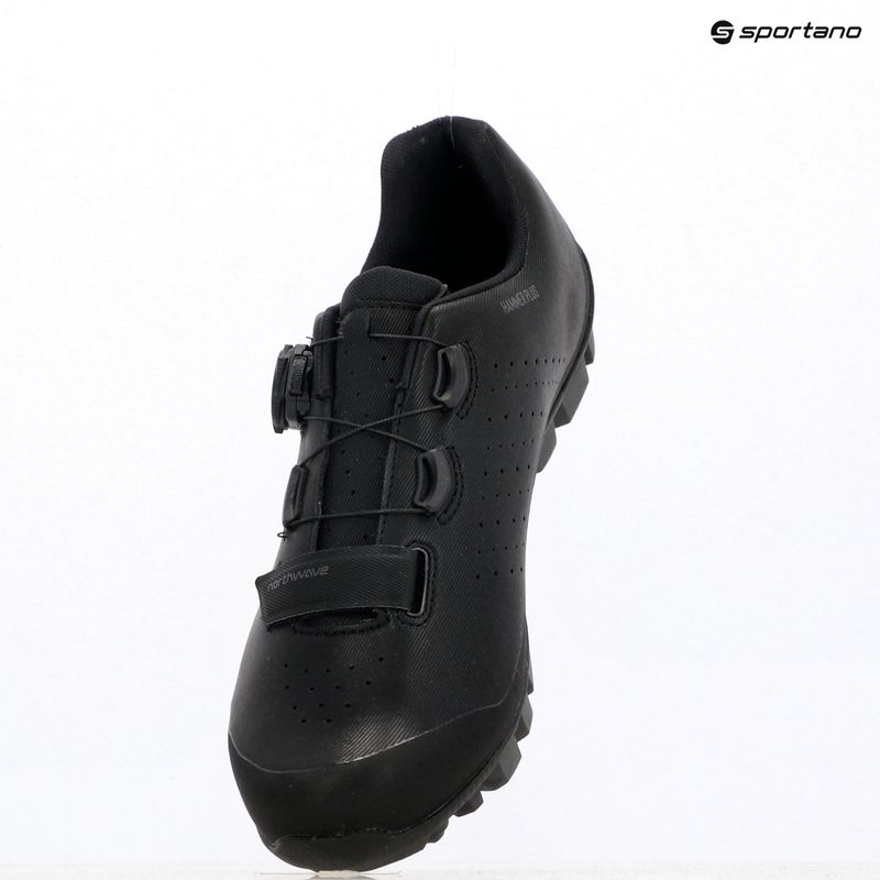 Încălțăminte de ciclism MTB pentru bărbați Northwave Hammer Plus Wide black/dark grey 5