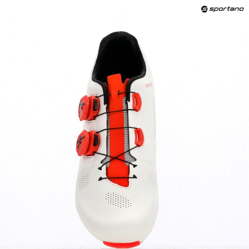 Încălțăminte de șosea pentru bărbați Northwave Revolution white/red fluo 12