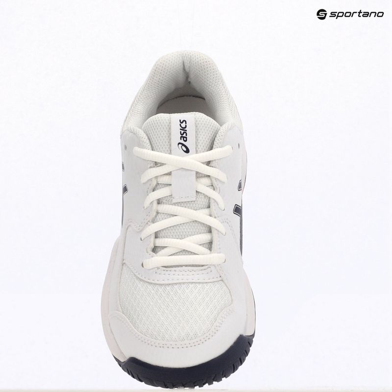 Încălțăminte de tenis pentru copii ASICS Gel-Dedicate 8 GS Jr white/indigo fog 8