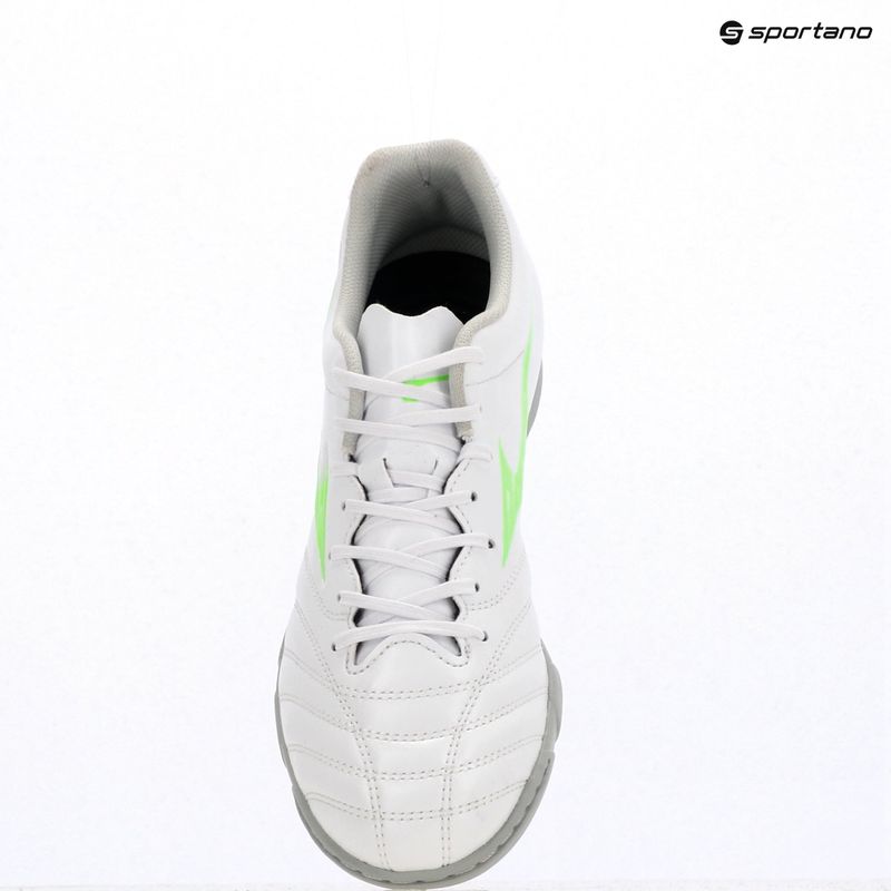 Încălțăminte de fotbal pentru bărbați Mizuno Monarcida Neo III Select AS white/neon green 11
