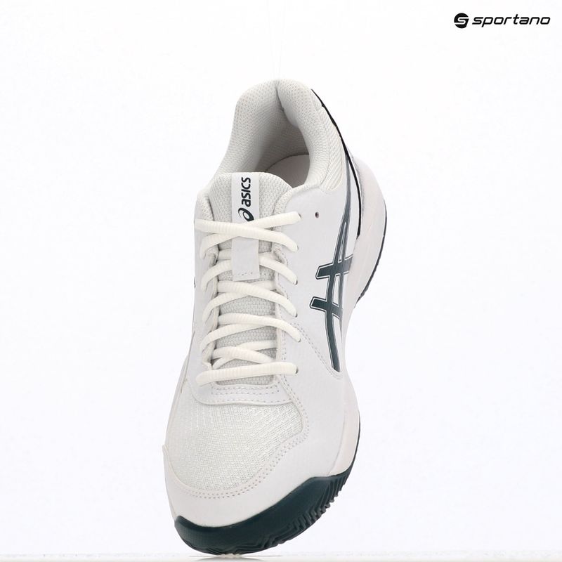 Încălțăminte de tenis pentru bărbați ASICS Gel-Dedicate 8 Clay white/saxon green 8