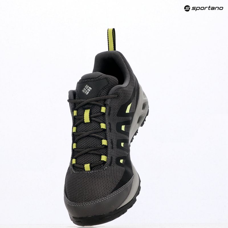 Încălțăminte de turism pentru bărbați Columbia Vapor Vent dark grey/napa green 10