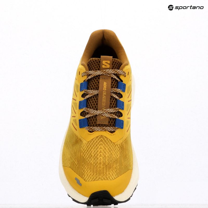 Încălțăminte de alergare pentru bărbați Salomon Aero Blaze 3 GRVL spicy mustard/vanilla ice/nautical blue 9