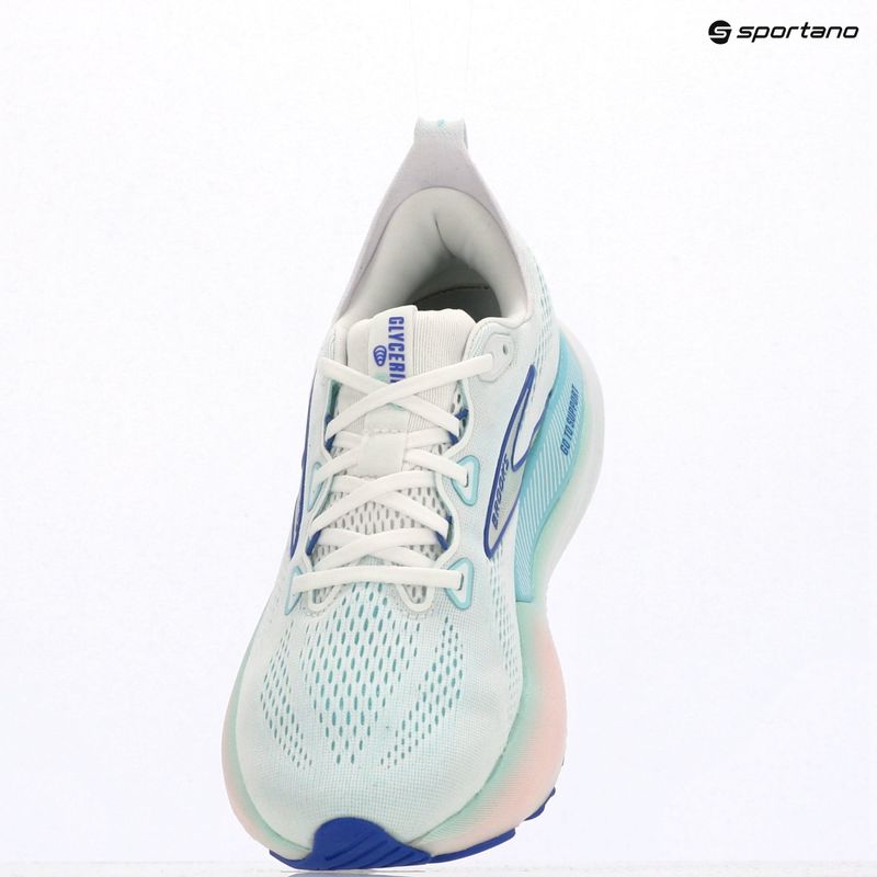 Încălțăminte de alergare pentru femei Brooks Glycerin GTS 22 white/limpet shell/amparo blue 9