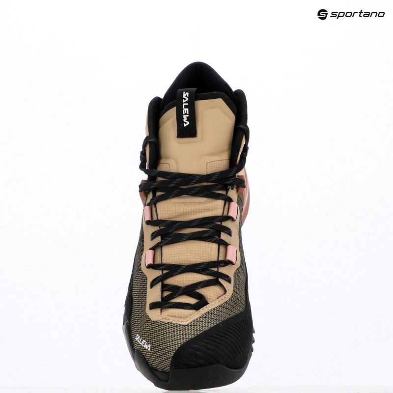 Pantofi de abordare Salewa Wildfire Nxt Mid GTX Quicksand / etruscan red pentru bărbați 21