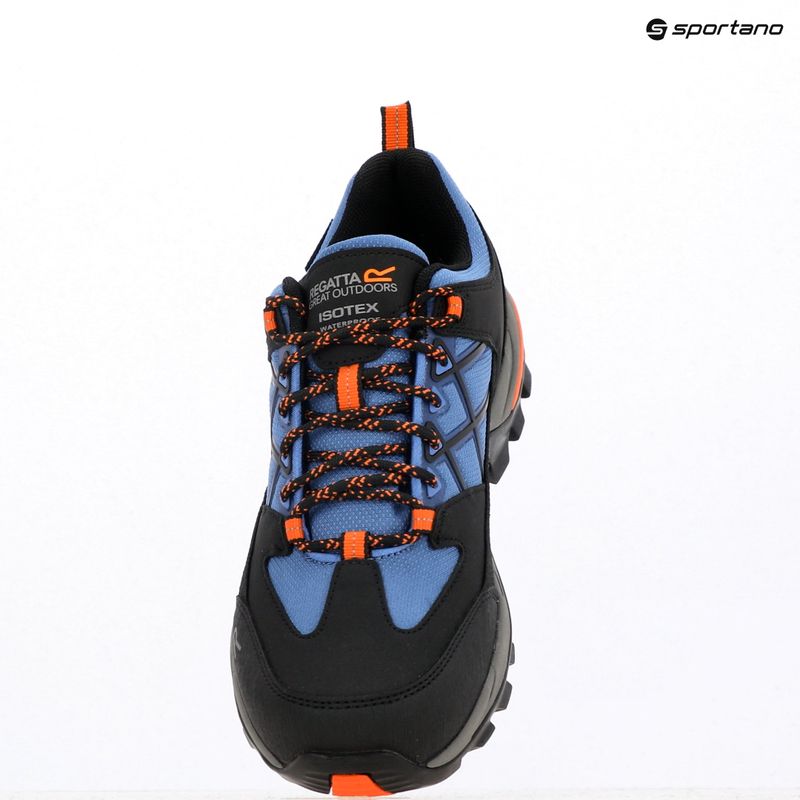 Încălțăminte de trekking pentru bărbați REGATTA Samaris III Low olympian blue/black/tango 10