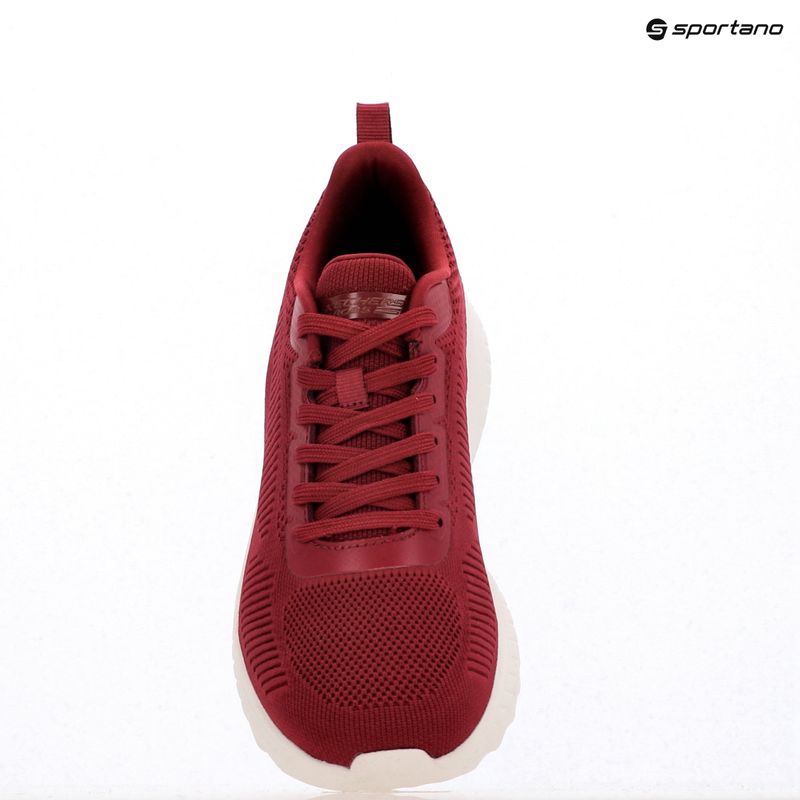 Încălțăminte pentru femei  SKECHERS Bobs Squad Chaos Face Off red 15
