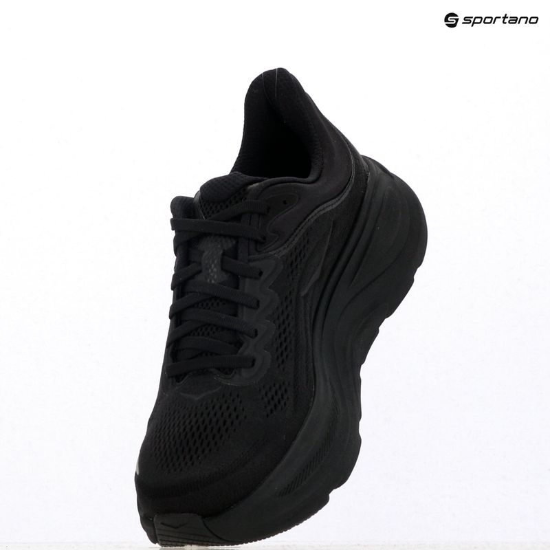 Pantofi de alergare pentru bărbați HOKA Bondi 9 negru/negru 10