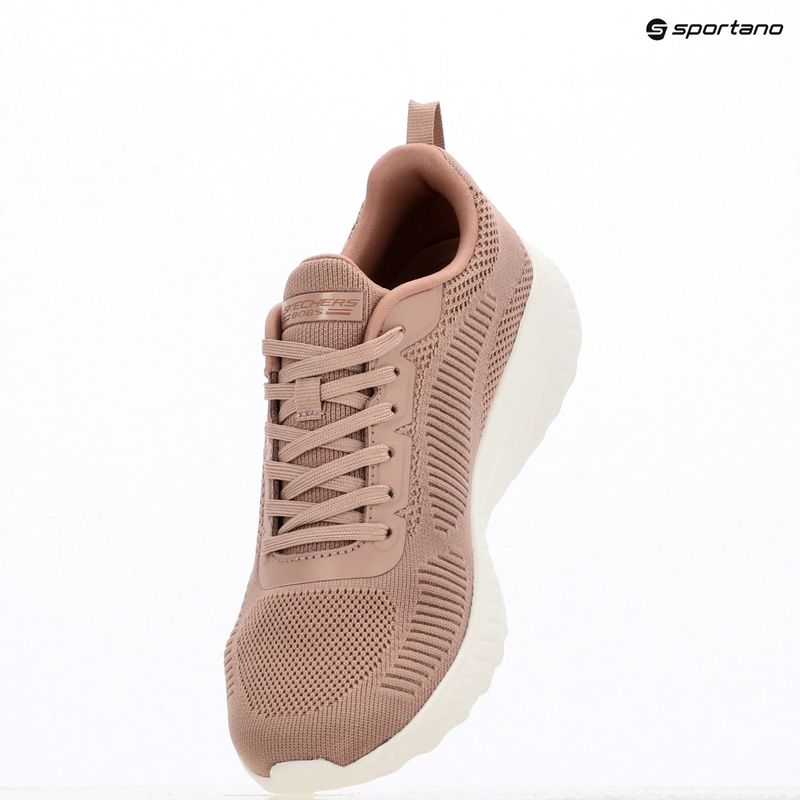 Încălțăminte pentru femei SKECHERSi Bobs Squad Chaos Face Off blush pink 15