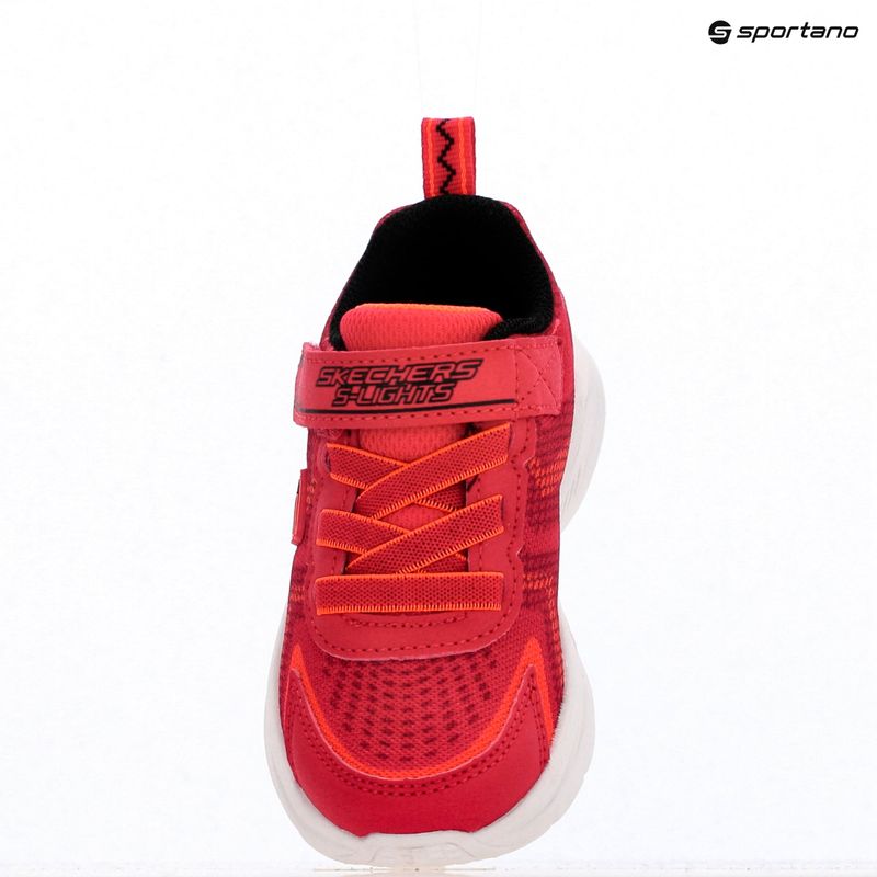Încălțăminte pentru copii SKECHERS S-Lights Tri-Namics red/orange 3