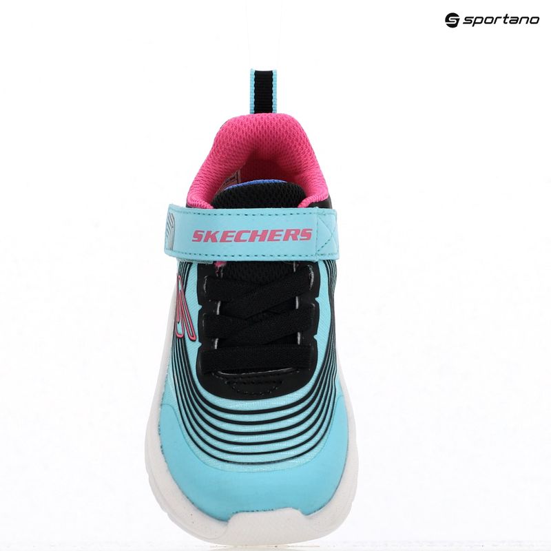 Încălțăminte pentru copii SKECHERS Microspec Advance aqua/purple 7