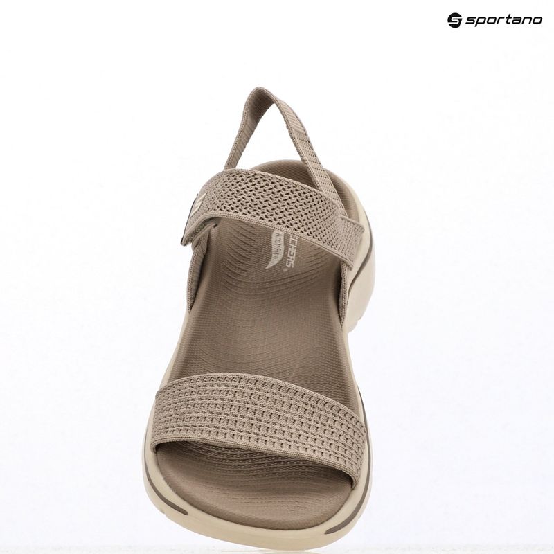 Sandale pentru femei  SKECHERS Go Walk Arch Fit 2.0 taupe 12