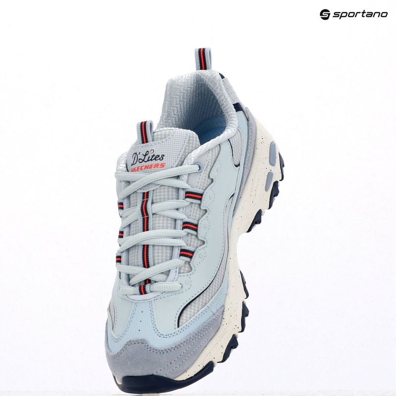 Încălțăminte pentru femei  SKECHERS D'Lites Bold Views light blue/multi 7
