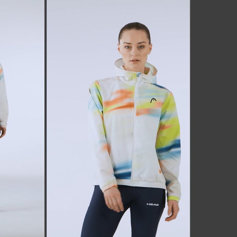 Geacă de tenis pentru femei HEAD Blur W imprimată 12