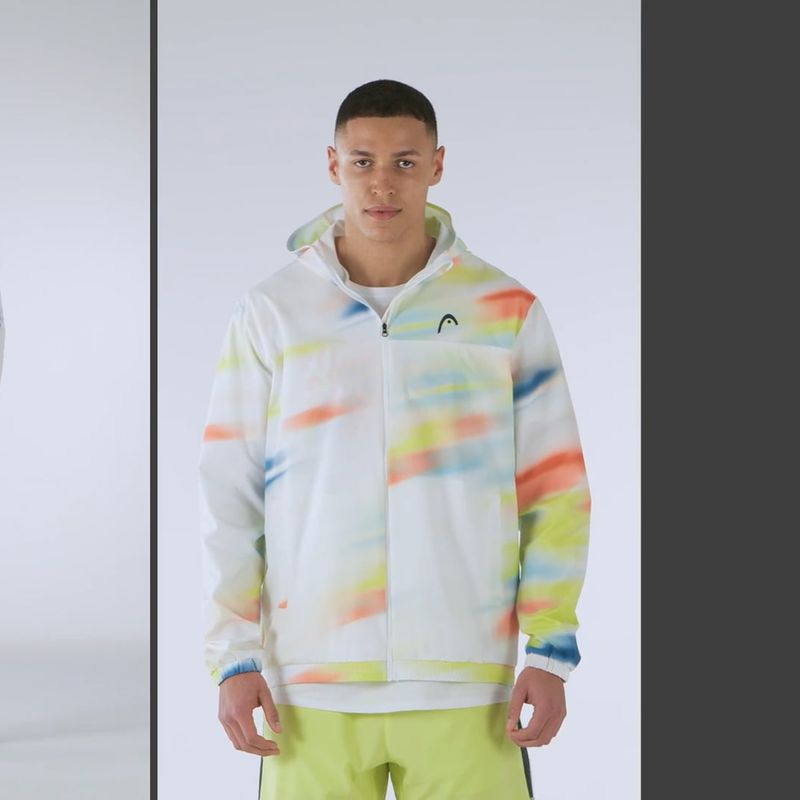 Jachetă de tenis HEAD Blur imprimată pentru bărbați 9
