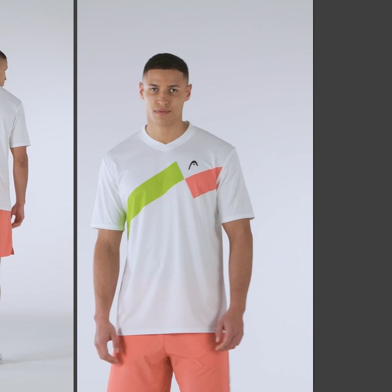 Tricou de tenis pentru bărbați HEAD Topspin gi/print perf m 6