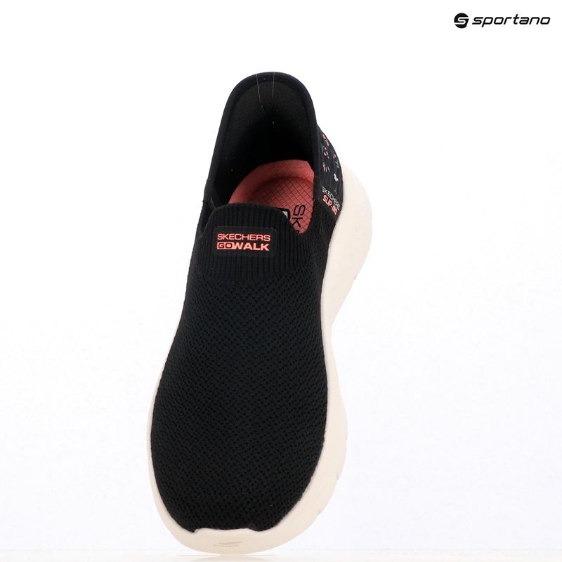 Încălțăminte pentru femei SKECHERS Go Walk Flex Sunset Rose black 9