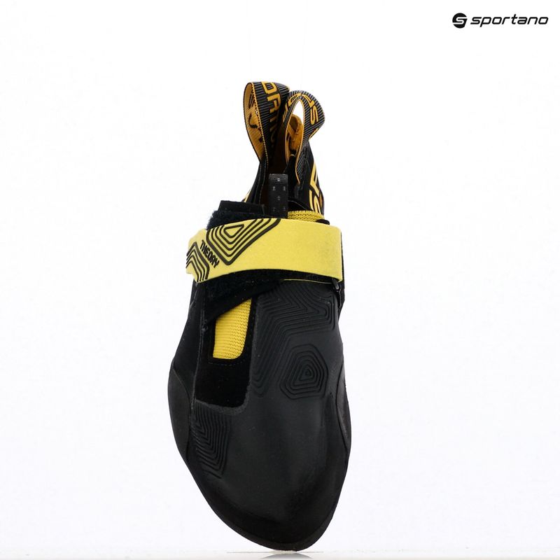 Încălțăminte de cățărare pentru bărbați La Sportiva Theory yellow / black 15