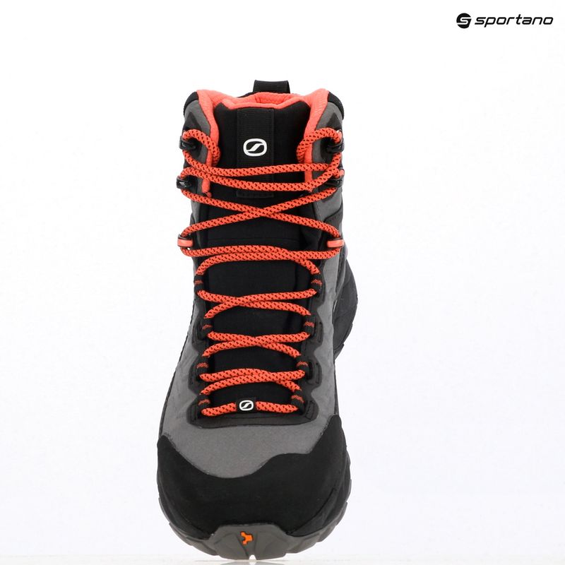 Încălțăminte de trekking pentru femei SCARPA Rush TRK LT GTX gray/coral 12