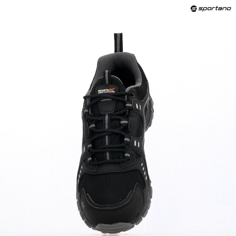 Încălțăminte de trekking pentru bărbați Regatta Vendeavour Low black/granite 9