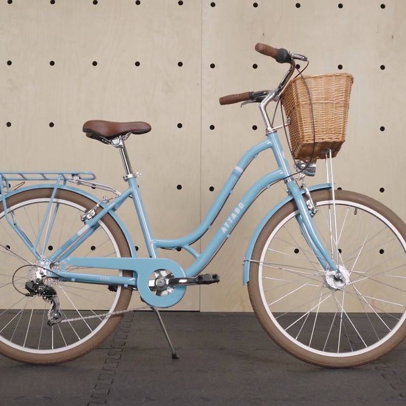 Bicicletă de oraș pentru femei ATTABO CITY 28" albastru 18