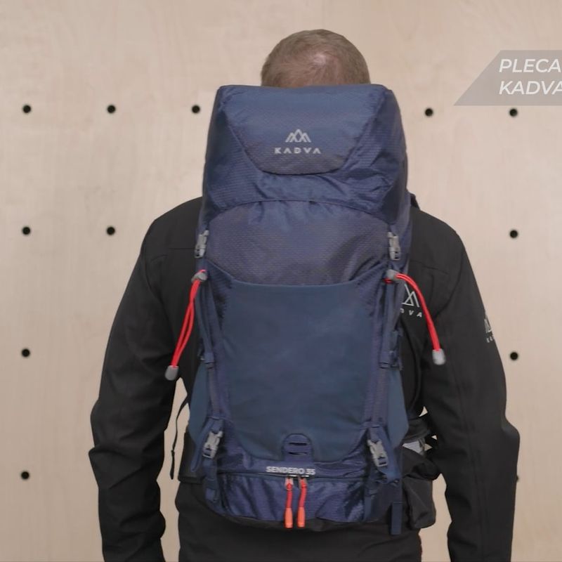 Rucsac de drumeție KADVA Sendero 35 l negru 30