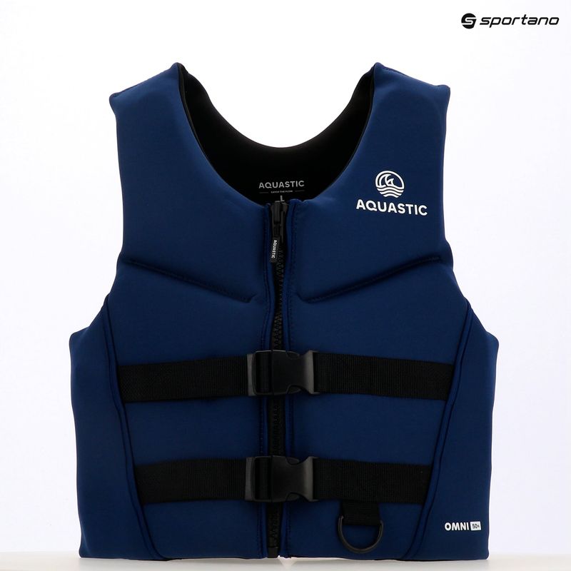 Vestă de siguranță AQUASTIC Omni 50N albastru 13