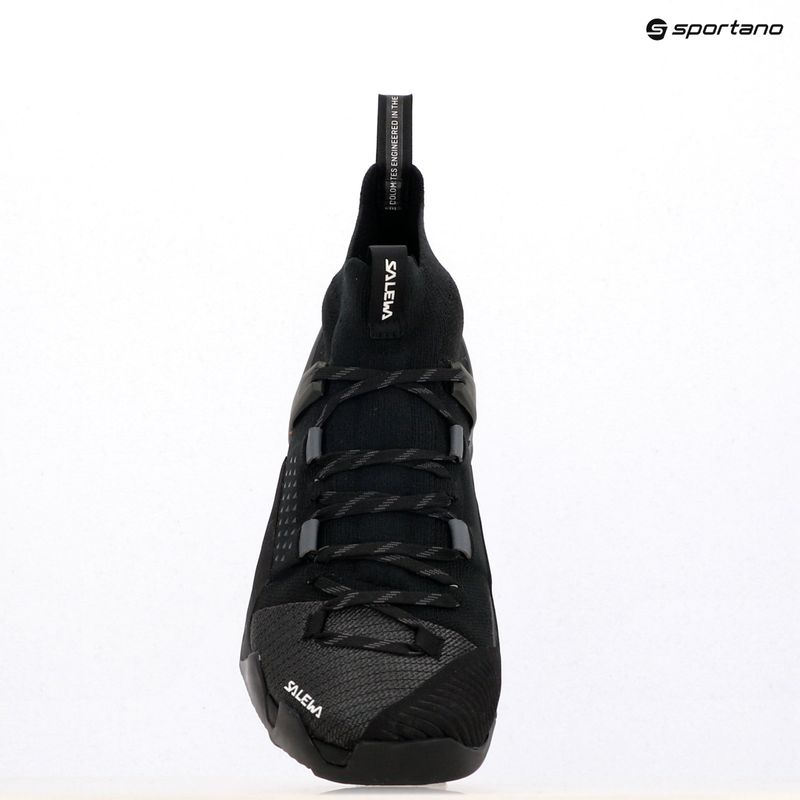 Pantofi de abordare pentru bărbați Salewa Wildfire Nxt Knit onyx / dark olive 19