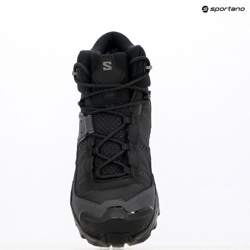 Încălțăminte de trekking pentru bărbați Salomon X Ultra 5 MID Wide GTX black/asphalt/ castlerock 12