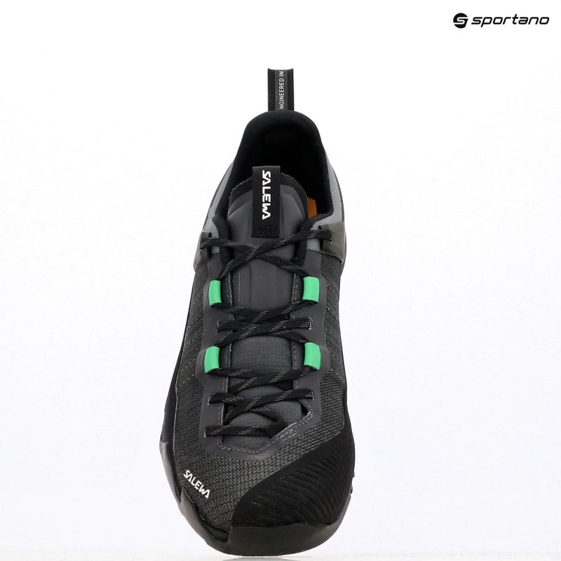 Salewa Wildfire Nxt GTX onyx / irish green pantofi de abordare pentru bărbați 9
