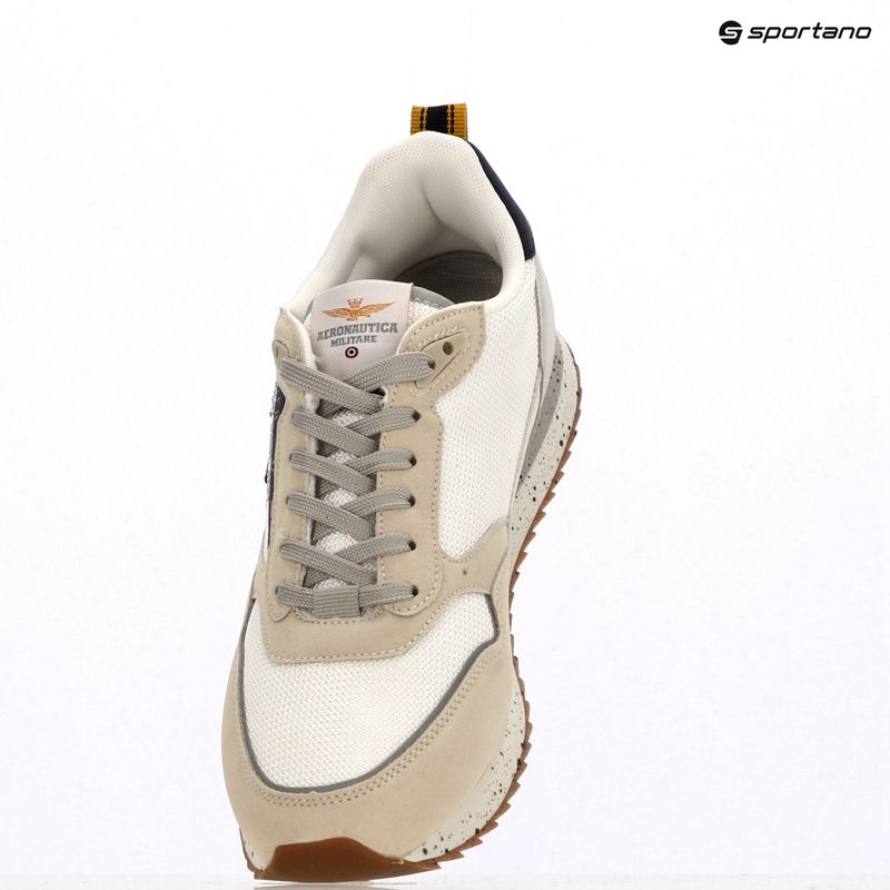 Încălțăminte pentru bărbați Aeronautica Militare 251SC288CT3545 off white/frost 9