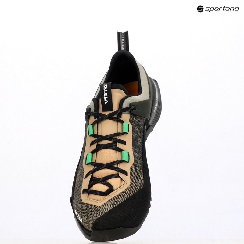 Pantofi de abordare Salewa Wildfire Nxt quicksand / dark olive pentru bărbați 9