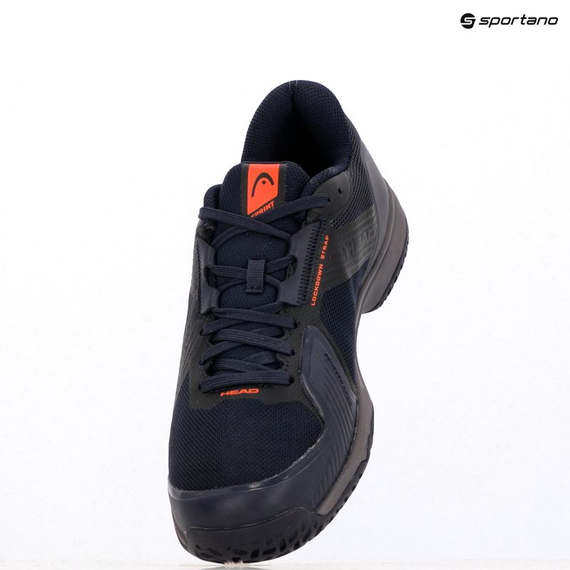 Încălțăminte de tenis pentru bărbați HEAD Sprint Team 4.0 dark blue/ red 9