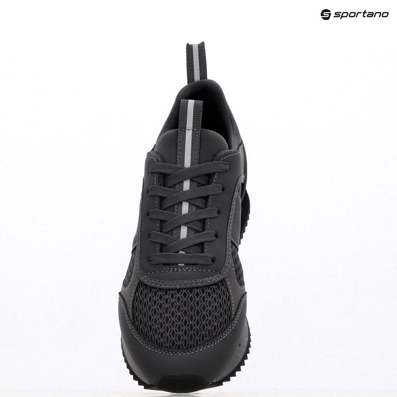 Încălțăminte EA7 Emporio Armani Black & White Laces asphalt grey/silv.g7 12