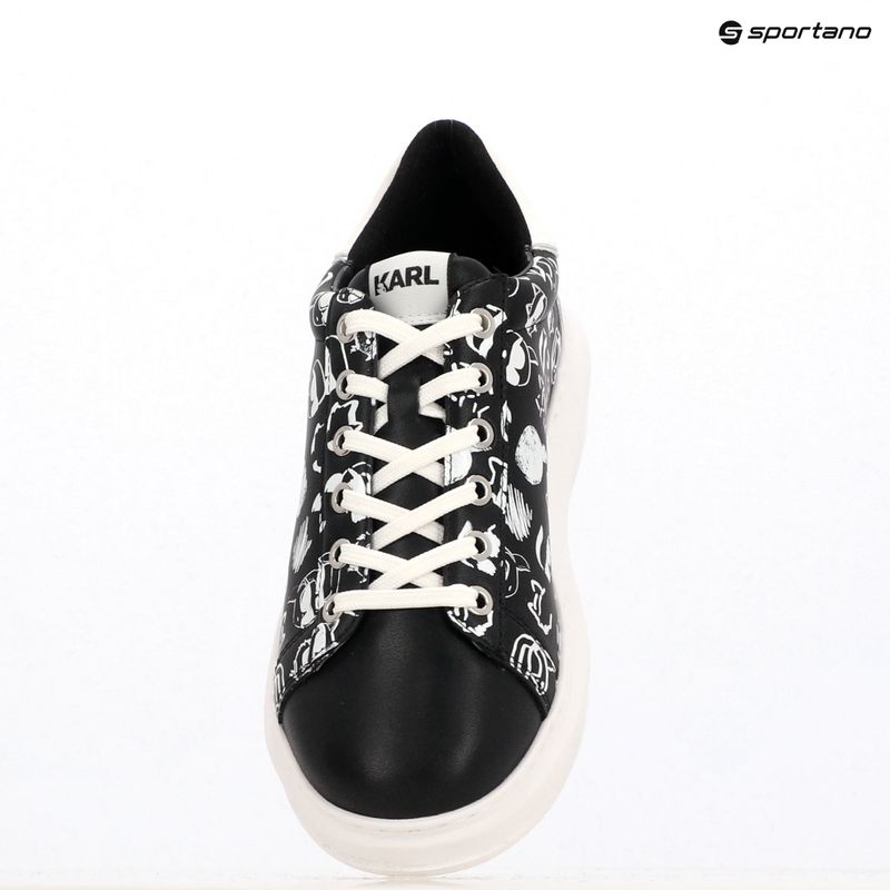 Încălțăminte pentru femei KARL LAGERFELD Kapri Twin Nft Graffiti black/white leather 15