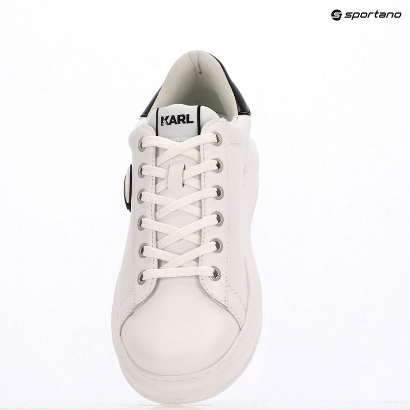 Încălțăminte pentru femei KARL LAGERFELD Kapri Nft Lo Lace white leather 9