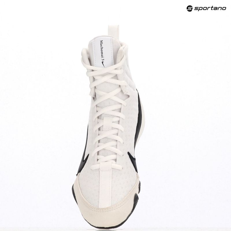 Încălțăminte de box Nike Machomai 3 white/black 9
