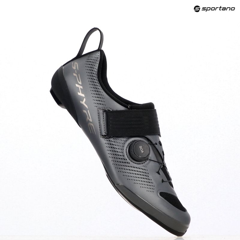 Încălțăminte de șosea pentru bărbați  Shimano SH-TR903 matte gunmetal 9