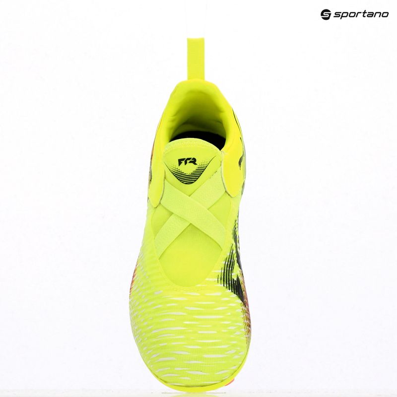 Încălțăminte de fotbal pentru copii PUMA Future 8 Match LL FG/AG yellow alert/ puma black/ sun struck 9