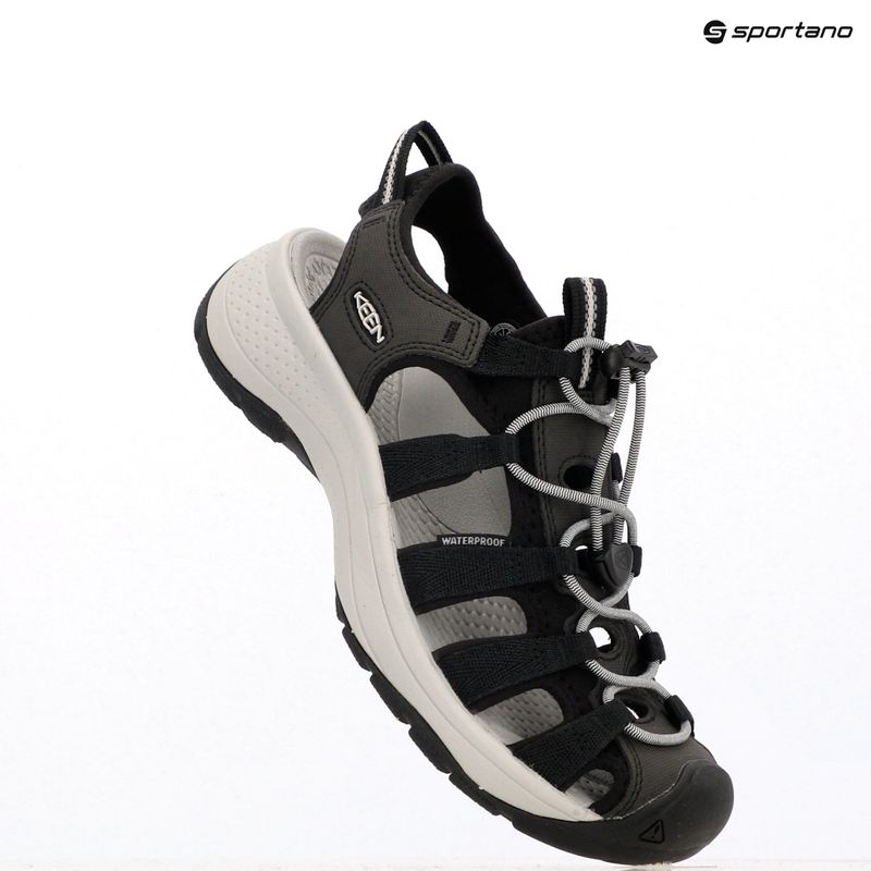 Sandale pentru femei  KEEN Astoria West black/grey 12