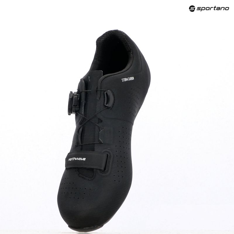 Încălțăminte de șosea pentru bărbați  Northwave Storm Carbon black/white 9