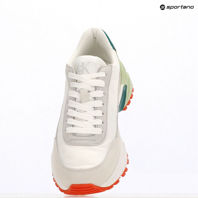 Încălțăminte pentru femei Calvin Klein YW0YW01852 Hike Runner Mg Nylon Mix bright white/oyster mushwroom 9