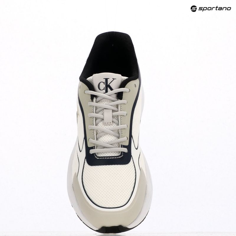 Încălțăminte pentru femei  Calvin Klein YW0YW01887 Retro Tennis Knit Mg bright white/silver bich/navy 9